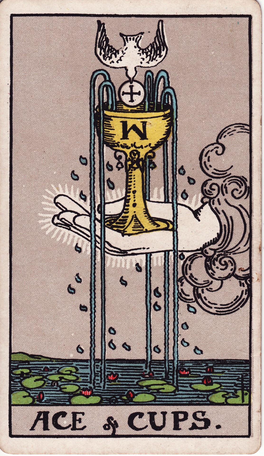 Ace of Cups (圣杯一) - Rider–Waite Tarot