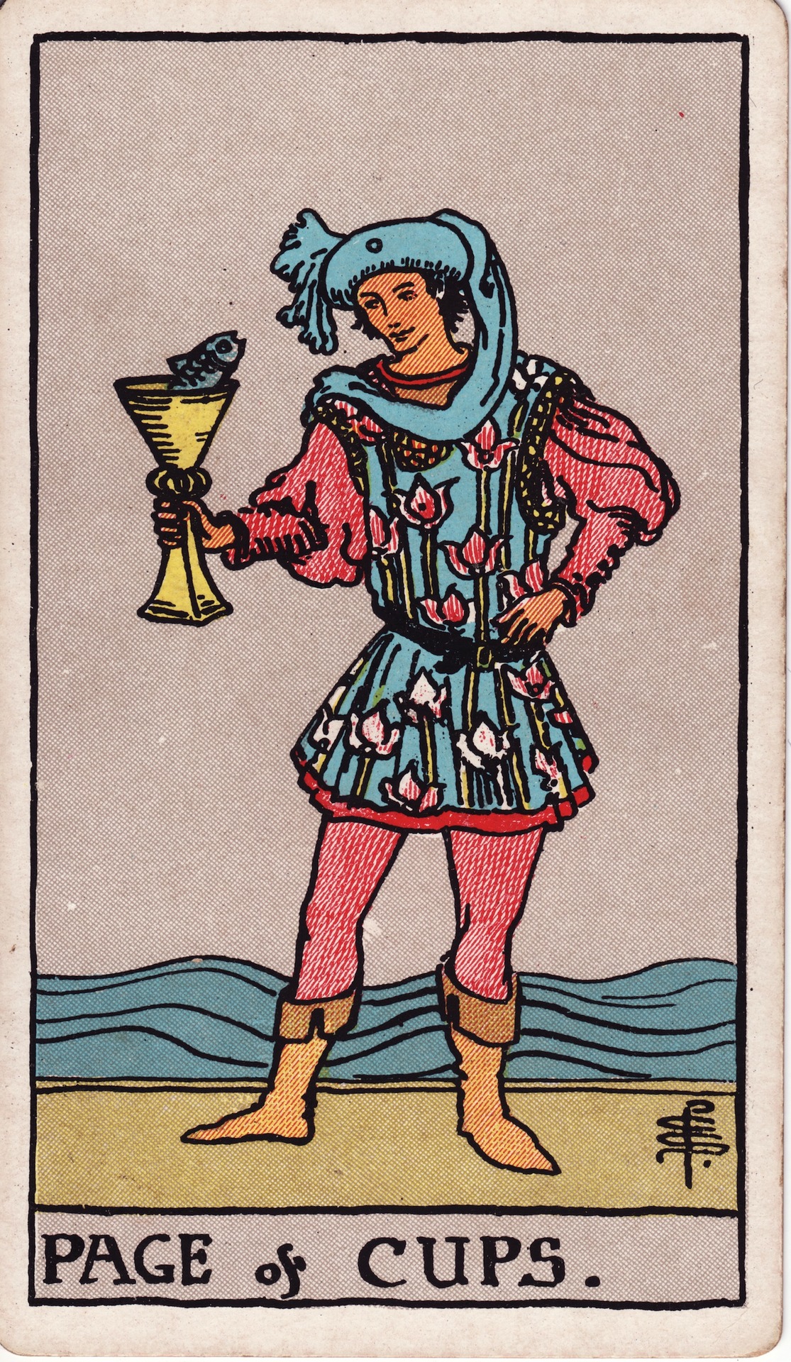Page of Cups (圣杯侍者) - Rider–Waite Tarot
