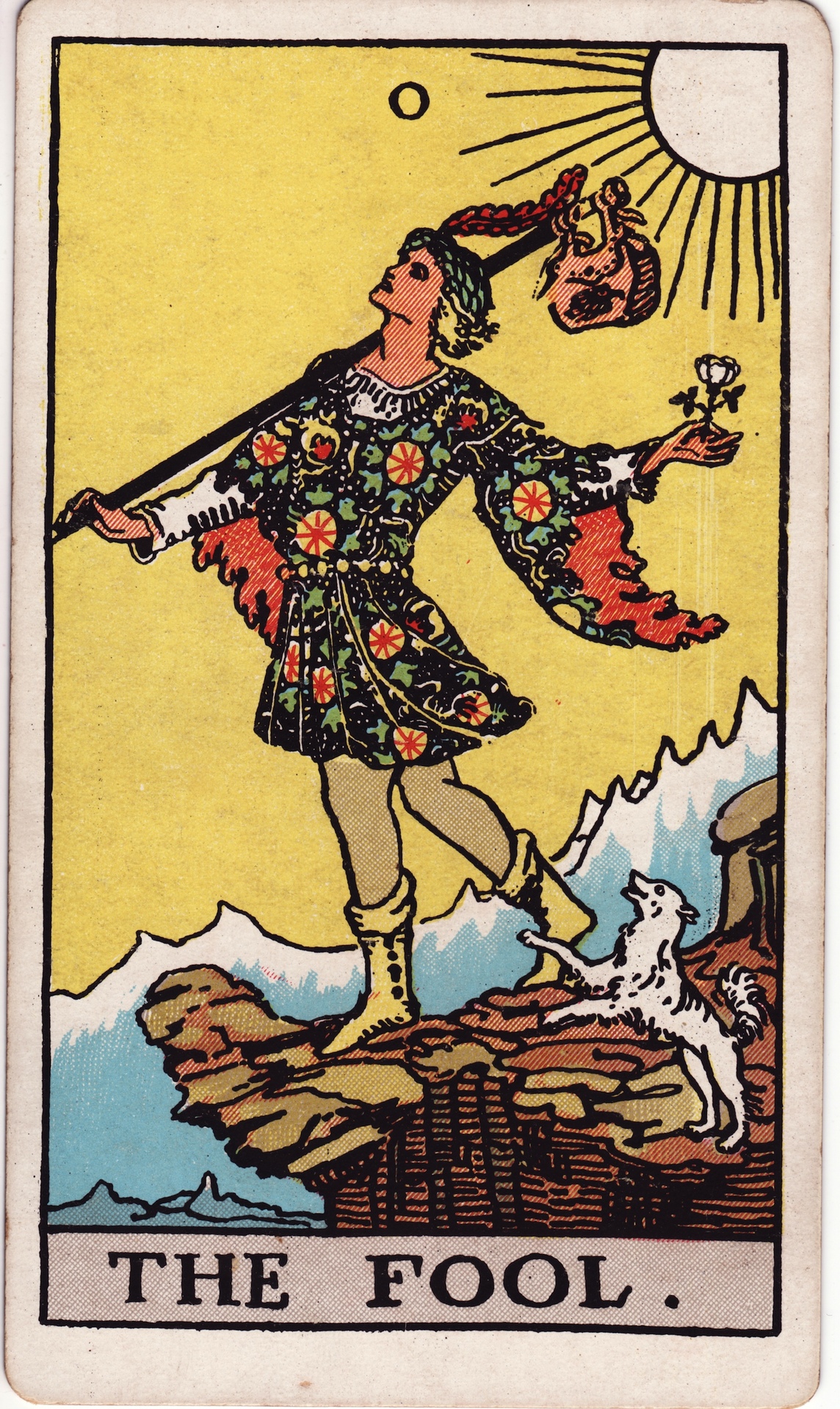 The Fool (愚者) - Rider–Waite Tarot