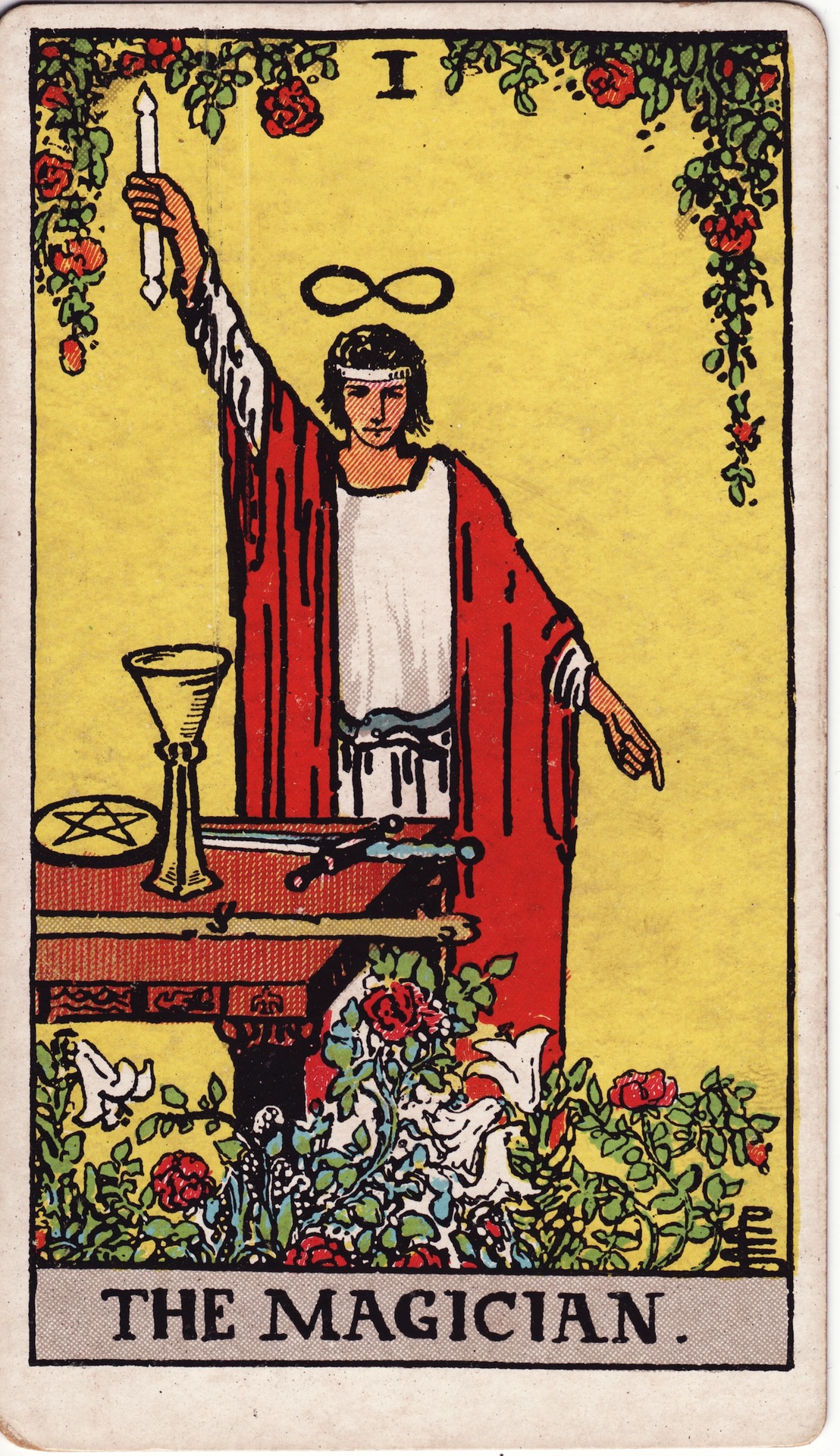 The Magician (魔术师) - Rider–Waite Tarot