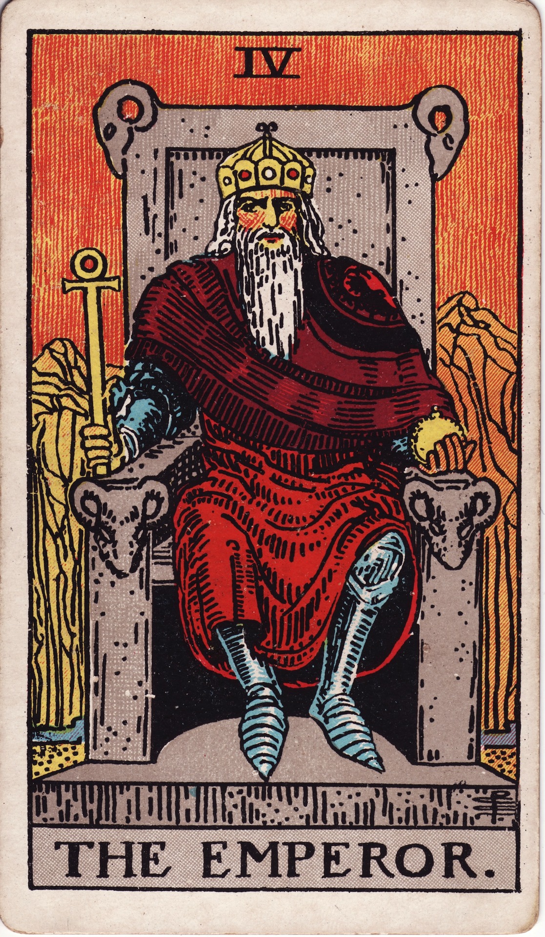 The Emperor (皇帝) - Rider–Waite Tarot