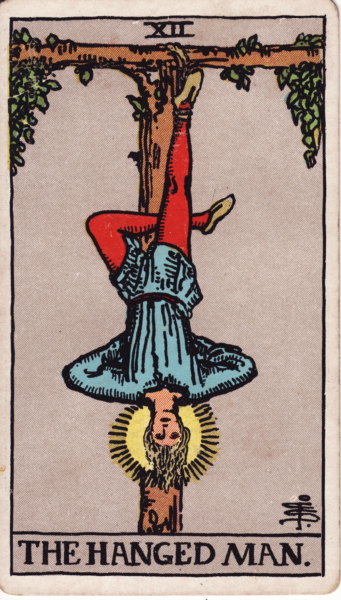 The Hanged Man (倒吊人) - Rider–Waite Tarot