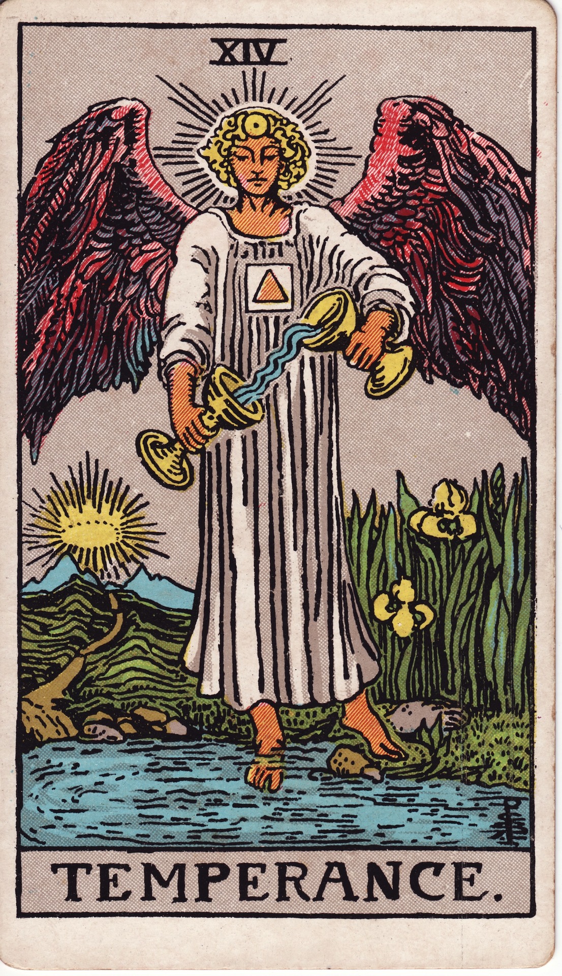 Temperance (节制) - Rider–Waite Tarot