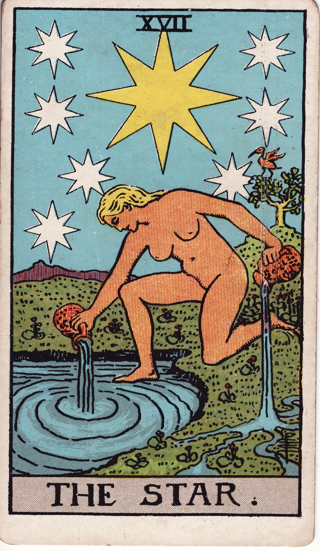 The Star (星星) - Rider–Waite Tarot