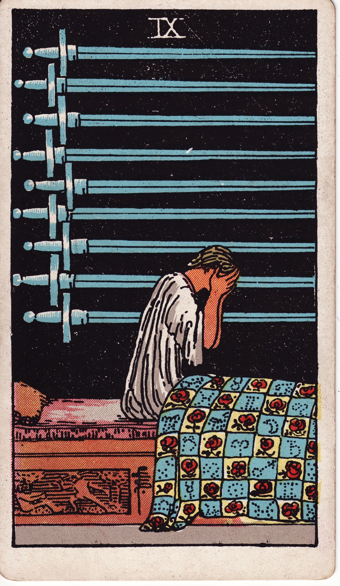 Nine of Swords (宝剑九) - Rider–Waite Tarot