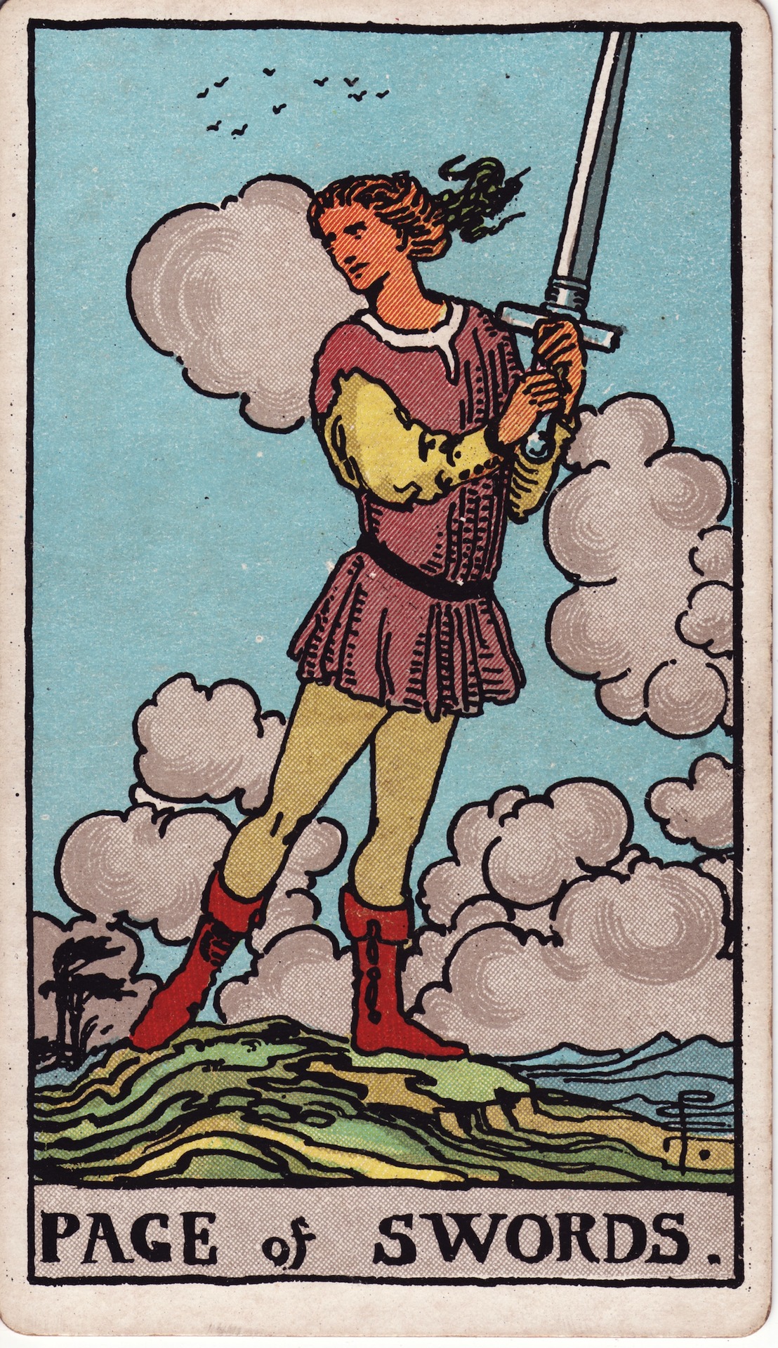 Page of Swords (宝剑侍者) - Rider–Waite Tarot