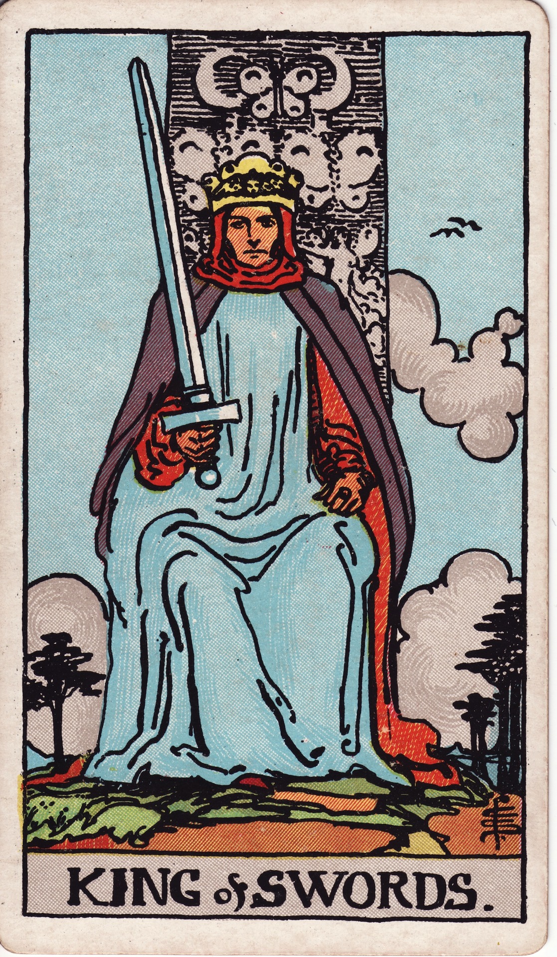 King of Swords (宝剑国王) - Rider–Waite Tarot